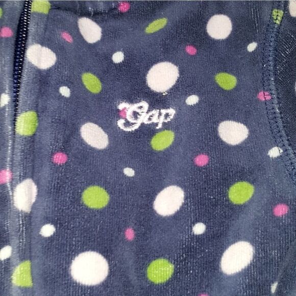 Girls BabyGap velour outfit size 24m - Picture 7 of 8